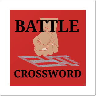 Battle crossword Posters and Art